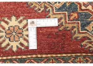 Tappeto Kazak Fine Geometrico Rosso Blu 98x143 Cm
