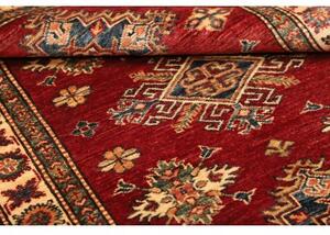 Tappeto Kazak Fine Geometrico Rosso Blu 98x143 Cm