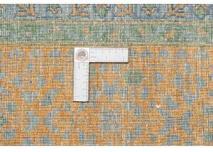 Tappeto Kairo Stilizzato Verde Petrolio Arancione 272x356 Cm