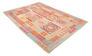 Tappeto Kilim Geometrico Multicolore 178x240 Cm