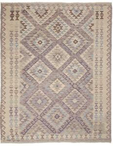 Tappeto Kilim Geometrico Beige Malva 186x239 Cm