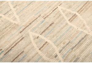 Tappeto Berbero Geometrico Beige Avorio 247x310 Cm