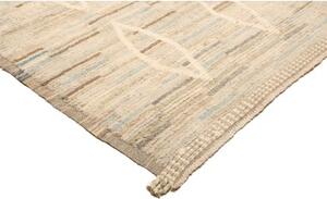 Tappeto Berbero Geometrico Beige Avorio 247x310 Cm