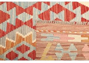 Tappeto Kilim Geometrico Terracotta Multicolore 212x285 Cm