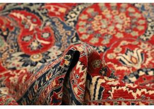 Tappeto Floralia Stilizzato Rosso Blu 275x347 Cm