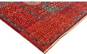 Tappeto Kairo Patchwork Rosso Blu 251x294 Cm