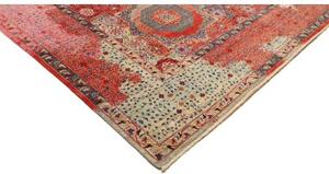 Tappeto Kairo Stilizzato Rosso Multicolore 302x420 Cm