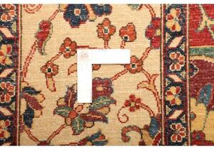 Tappeto Floralia Stilizzato Rosso Avorio 242x340 Cm