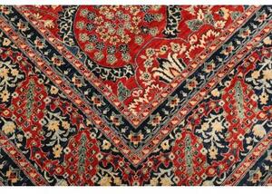 Tappeto Floralia Stilizzato Rosso Blu 275x347 Cm