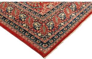 Tappeto Floralia Stilizzato Rosso Blu 275x347 Cm