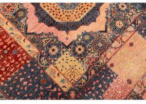 Tappeto Kairo Stilizzato Blu Rosso 200x299 Cm