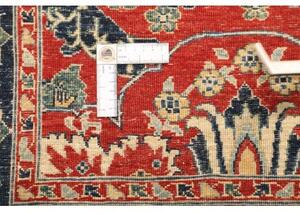 Tappeto Floralia Stilizzato Rosso Blu 275x347 Cm