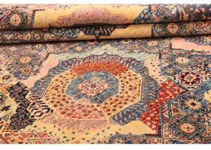 Tappeto Kairo Stilizzato Blu Rosso 200x299 Cm