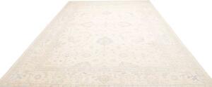 Tappeto Zigler Fine Floreale Avorio Azzurro 276x365 Cm