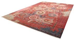 Tappeto Kairo Stilizzato Rosso Multicolore 302x420 Cm
