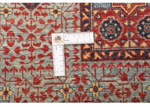 Tappeto Kairo Stilizzato Rosso Azzurro 146x198 Cm