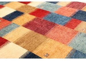 Tappeto Mosaic Geometrico Blu Rosso 244x343 Cm