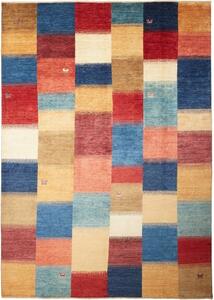 Tappeto Mosaic Geometrico Blu Rosso 244x343 Cm