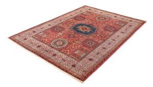 Tappeto Kairo Stilizzato Rosso Azzurro 146x198 Cm