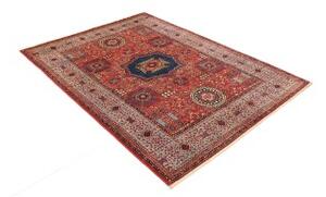 Tappeto Kairo Stilizzato Rosso Azzurro 146x198 Cm