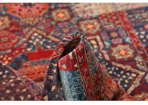 Tappeto Kairo Patchwork Blu Rosso 117x179 Cm