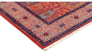 Tappeto Kairo Stilizzato Rosso Blu Scuro 103x147 Cm