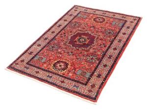 Tappeto Kairo Geometrico Rosso Ruggine Blu Notte 84x120 Cm