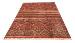 Tappeto Samarkand Geometrico Rosso Blu 170x236 Cm