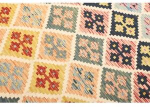 Tappeto Kilim Geometrico Multicolore 122x191 Cm