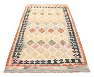 Tappeto Kilim Geometrico Multicolore 106x203 Cm