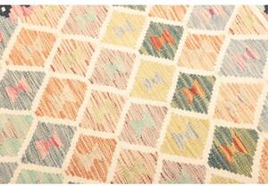 Tappeto Kilim Geometrico Multicolore 106x203 Cm