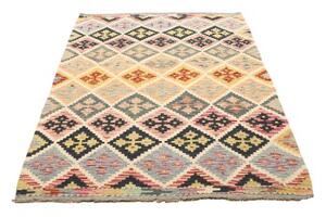 Tappeto Kilim Geometrico Multicolore 122x191 Cm