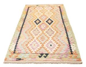 Tappeto Kilim Geometrico Multicolore Beige 101x196 Cm
