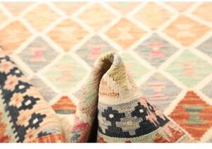 Tappeto Kilim Geometrico Multicolore 106x203 Cm
