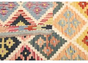 Tappeto Kilim Geometrico Multicolore 122x191 Cm
