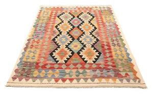 Tappeto Kilim Geometrico Multicolore 129x176 Cm