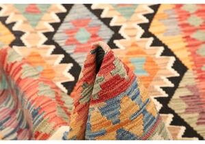 Tappeto Kilim Geometrico Multicolore 129x176 Cm