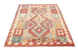 Tappeto Kilim Geometrico Multicolore 124x175 Cm
