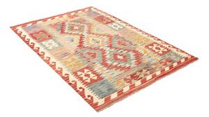 Tappeto Kilim Geometrico Multicolore 124x175 Cm