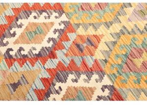 Tappeto Kilim Geometrico Multicolore 129x178 Cm