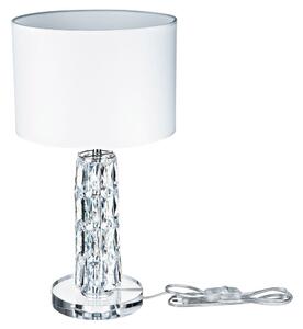 Lampade Da Scrivania Contemporanea Talento Metallo Cromo Diffusore Pvc Vetro