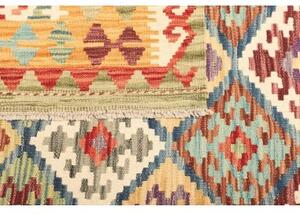 Tappeto Kilim Geometrico Giallo Multicolore 128x169 Cm