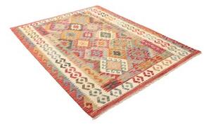 Tappeto Kilim Geometrico Multicolore 159x194 Cm