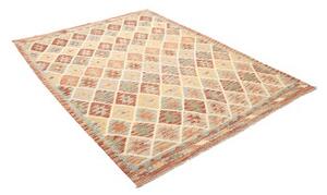 Tappeto Kilim Geometrico Multicolore 160x212 Cm