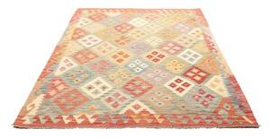 Tappeto Kilim Stilizzato Multicolore 154x200 Cm