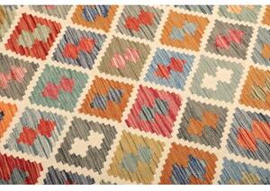 Tappeto Kilim Geometrico Multicolore 153x194 Cm