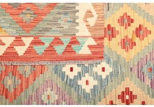 Tappeto Kilim Stilizzato Multicolore 154x200 Cm