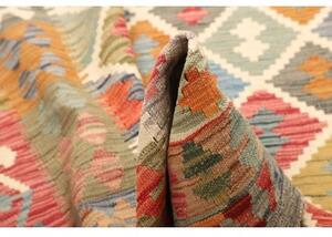 Tappeto Kilim Geometrico Multicolore 153x194 Cm