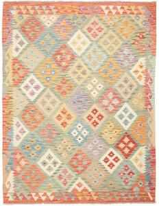 Tappeto Kilim Stilizzato Multicolore 154x200 Cm