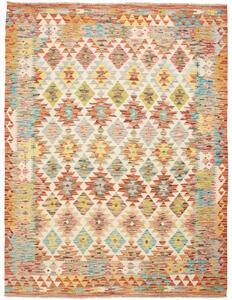 Tappeto Kilim Geometrico Multicolore 154x204 Cm